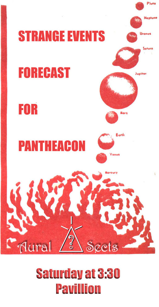 Strange Events Flyer