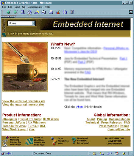 Wind River Embedded Internet